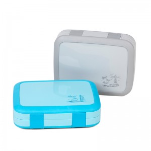 พลาสติก BPA ฟรีเด็กรั่ว Bento กล่องอาหารกลางวันคอนเทนเนอร์